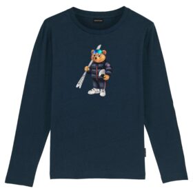 Honeygang Longsleeve T-Shirt CVI., navy blue, 